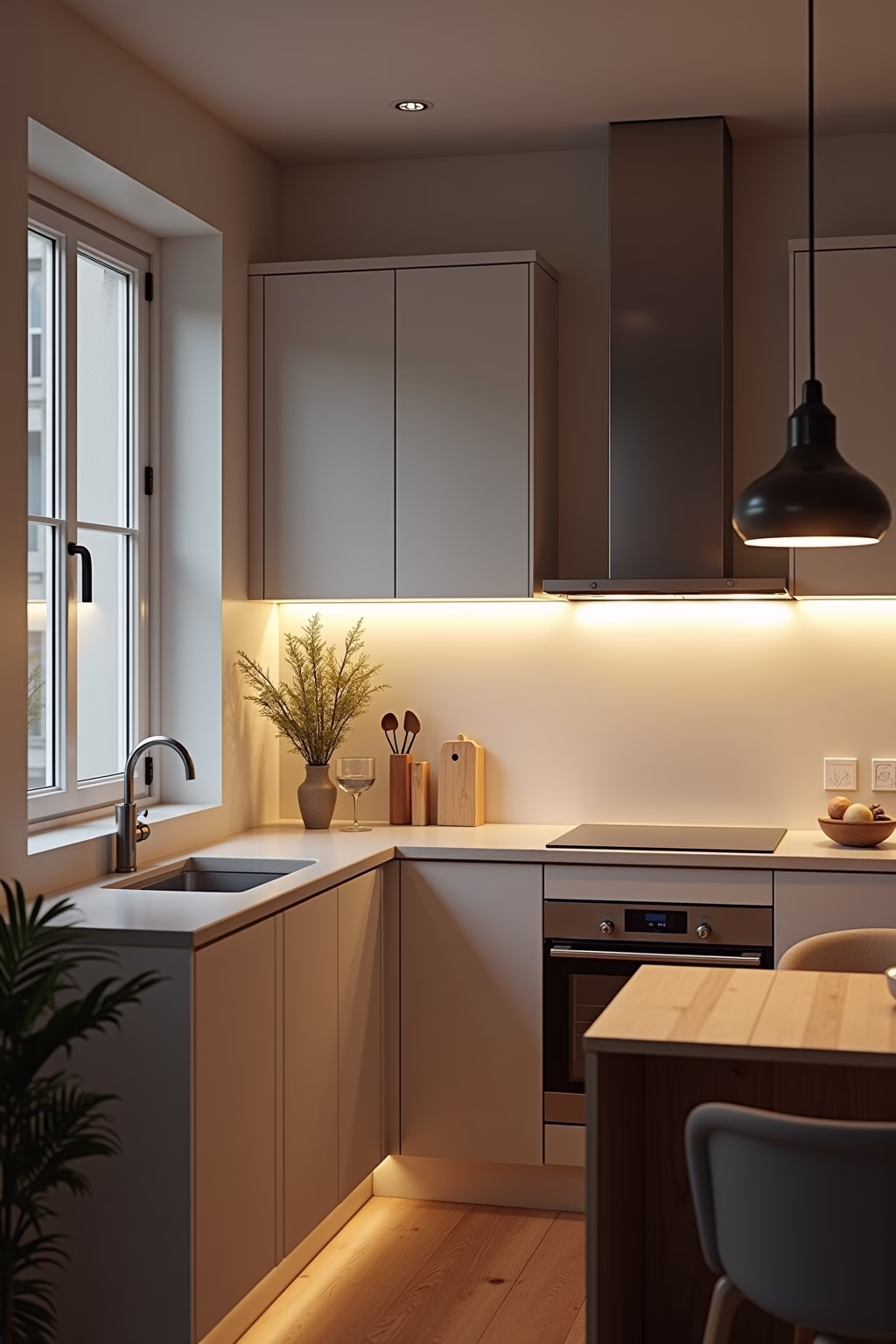 kleine kuechen einrichten outline 6