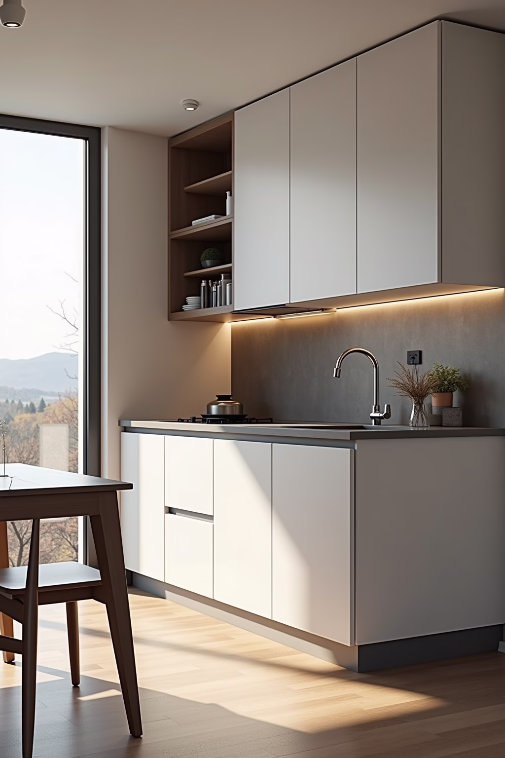 8 kleine Küchen einrichten - Tipps für mehr Platz 19 kleine kuechen einrichten outline 7