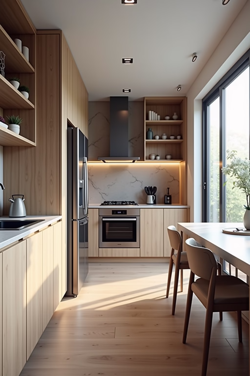 kleine kuechen einrichten outline 8