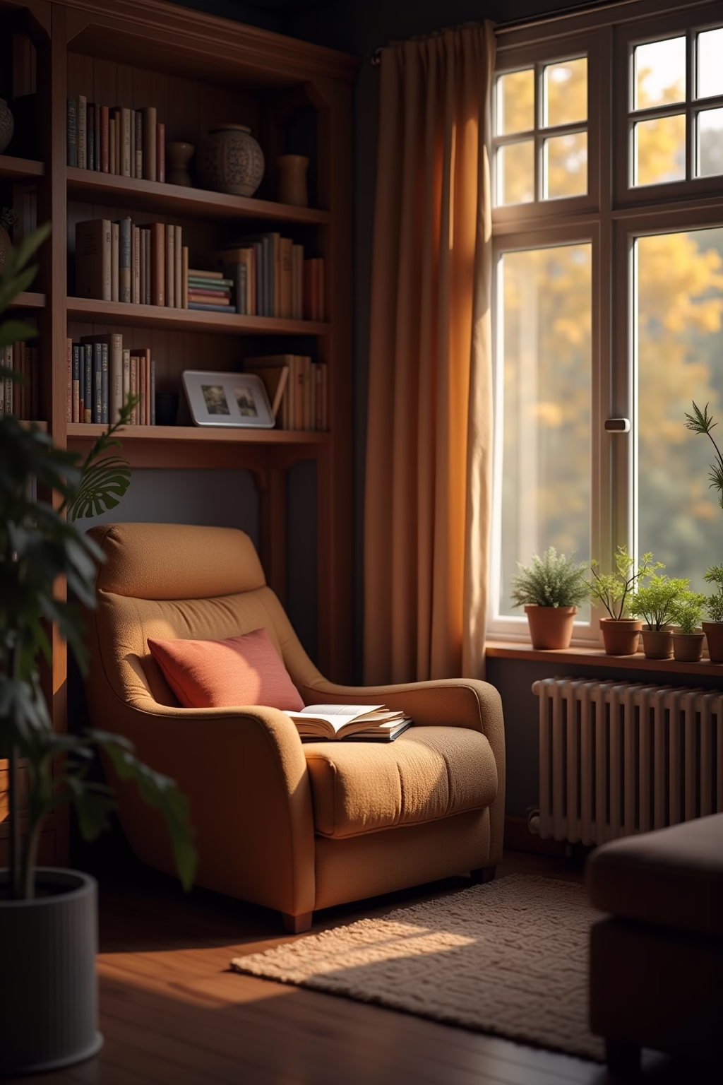 kleine leseecke einrichten outline 2