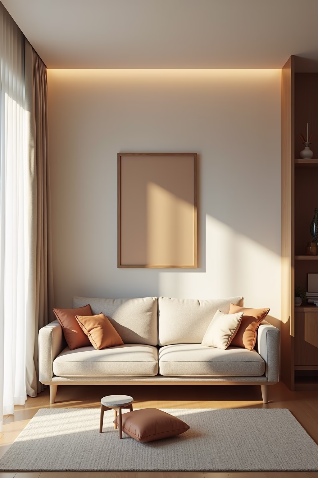 8 kleine Wohnzimmer einrichten Tipps für mehr Raum 15 kleine wohnzimmer einrichten outline 3