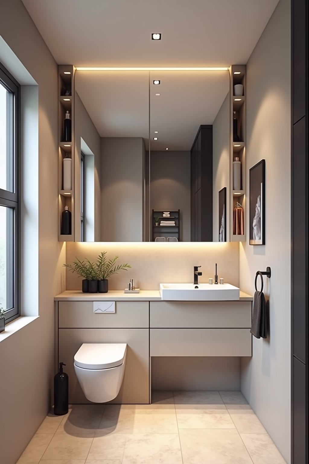 kleines bad einrichten outline 2