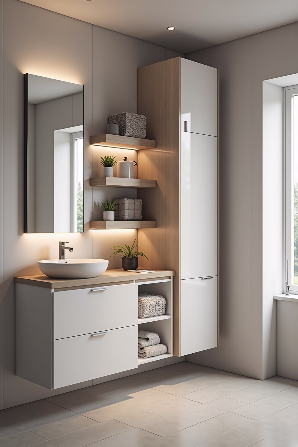 kleines bad einrichten outline 3