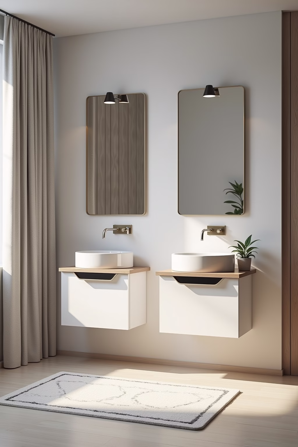 kleines bad einrichten outline 6