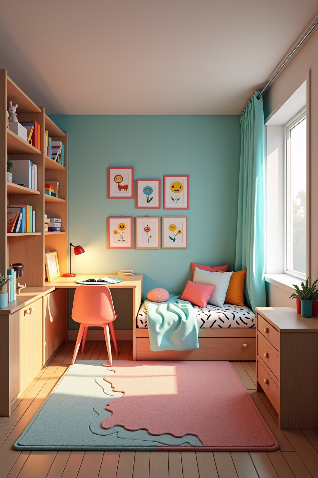 kleines kinderzimmer einrichten 10qm outline 5