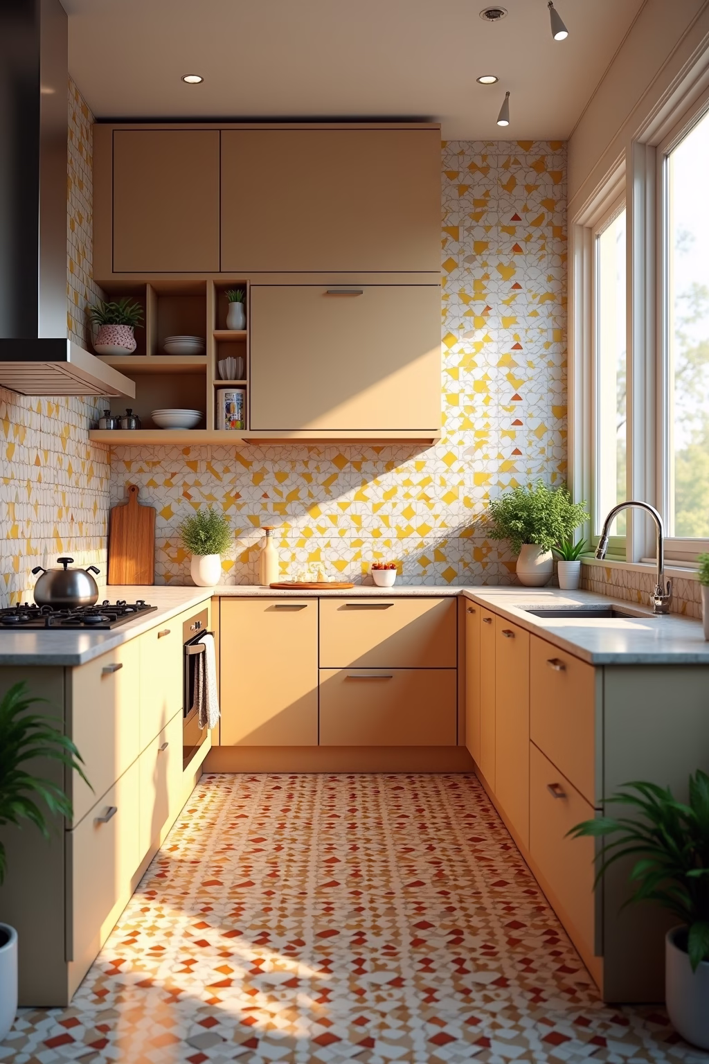 kueche fliesen outline 4