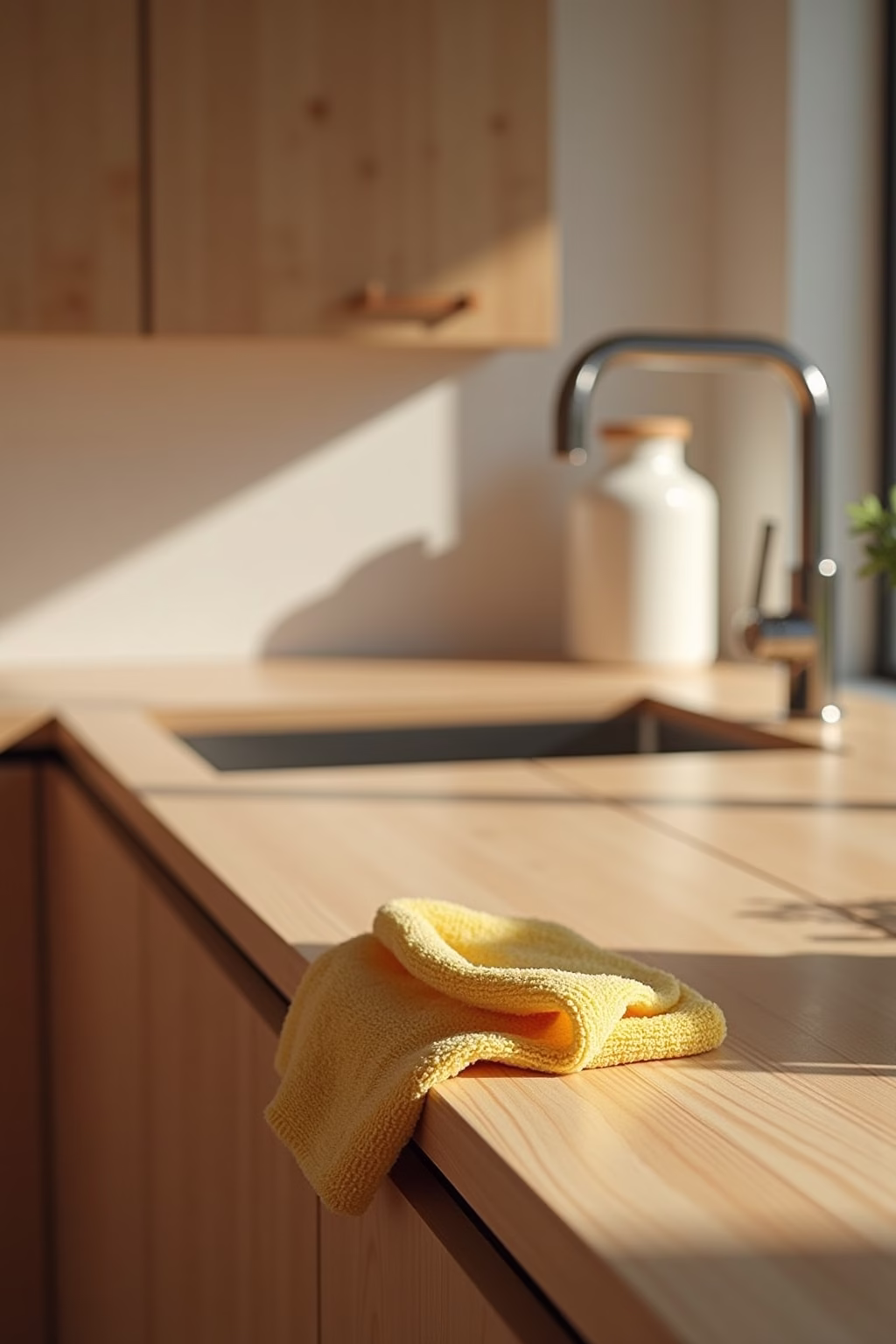 kueche holz modern outline 5