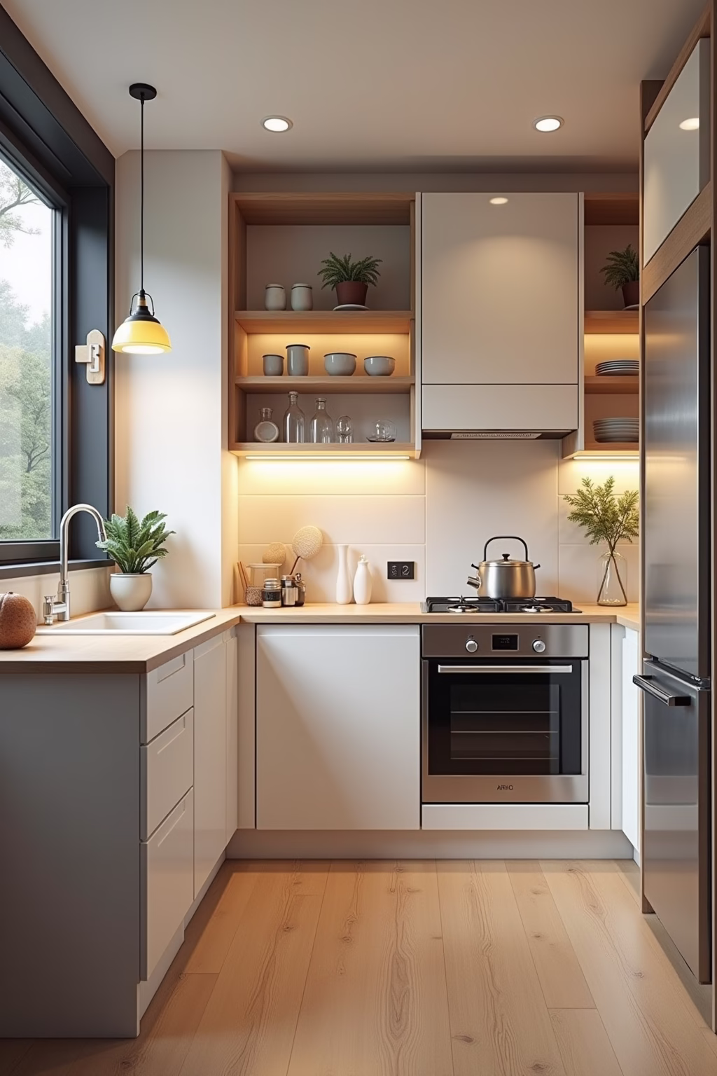 kueche l form outline 4