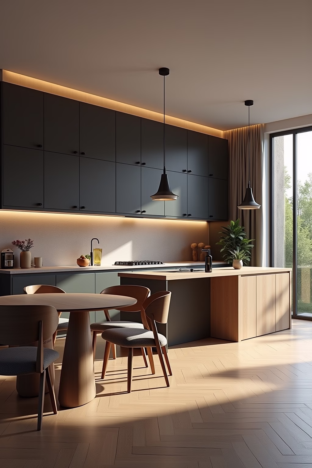 kueche l form outline 5