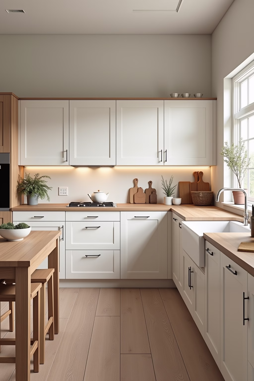 kueche landhaus modern outline 2