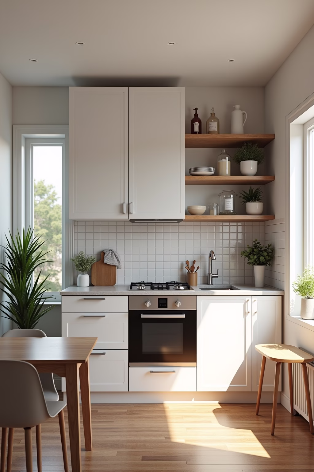 kueche landhaus modern outline 7