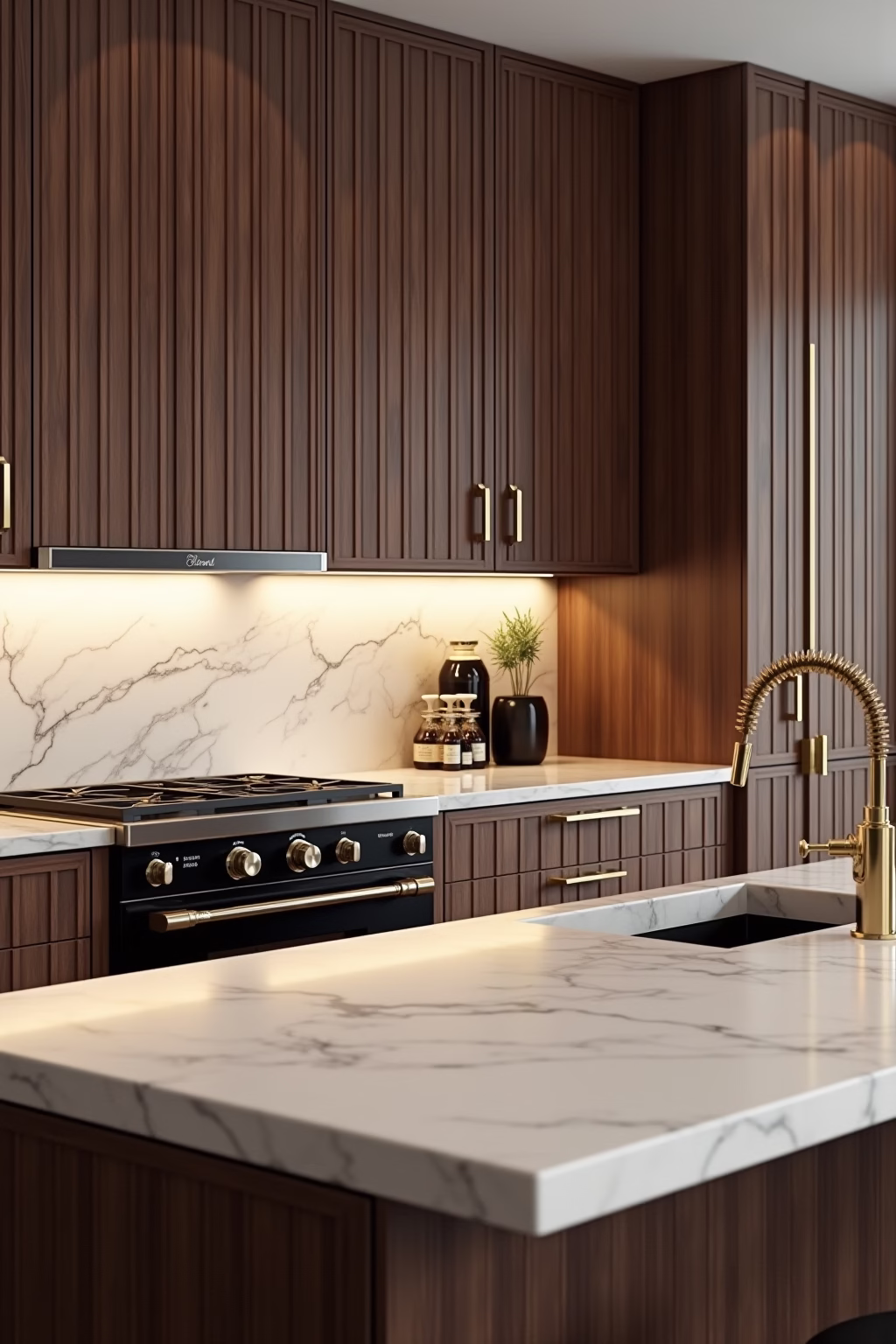 kueche luxus outline 3