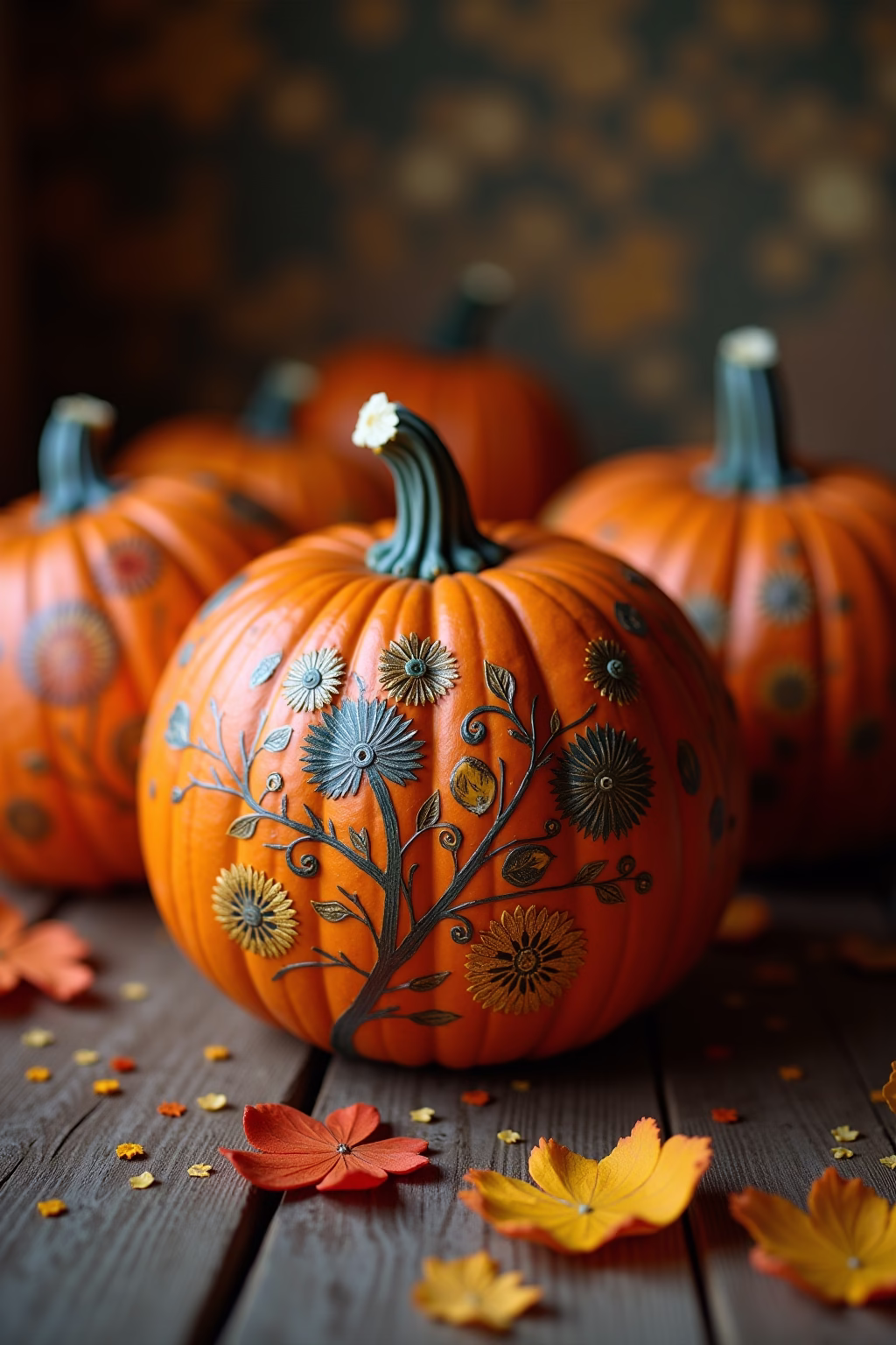 kuerbis deko outline 5