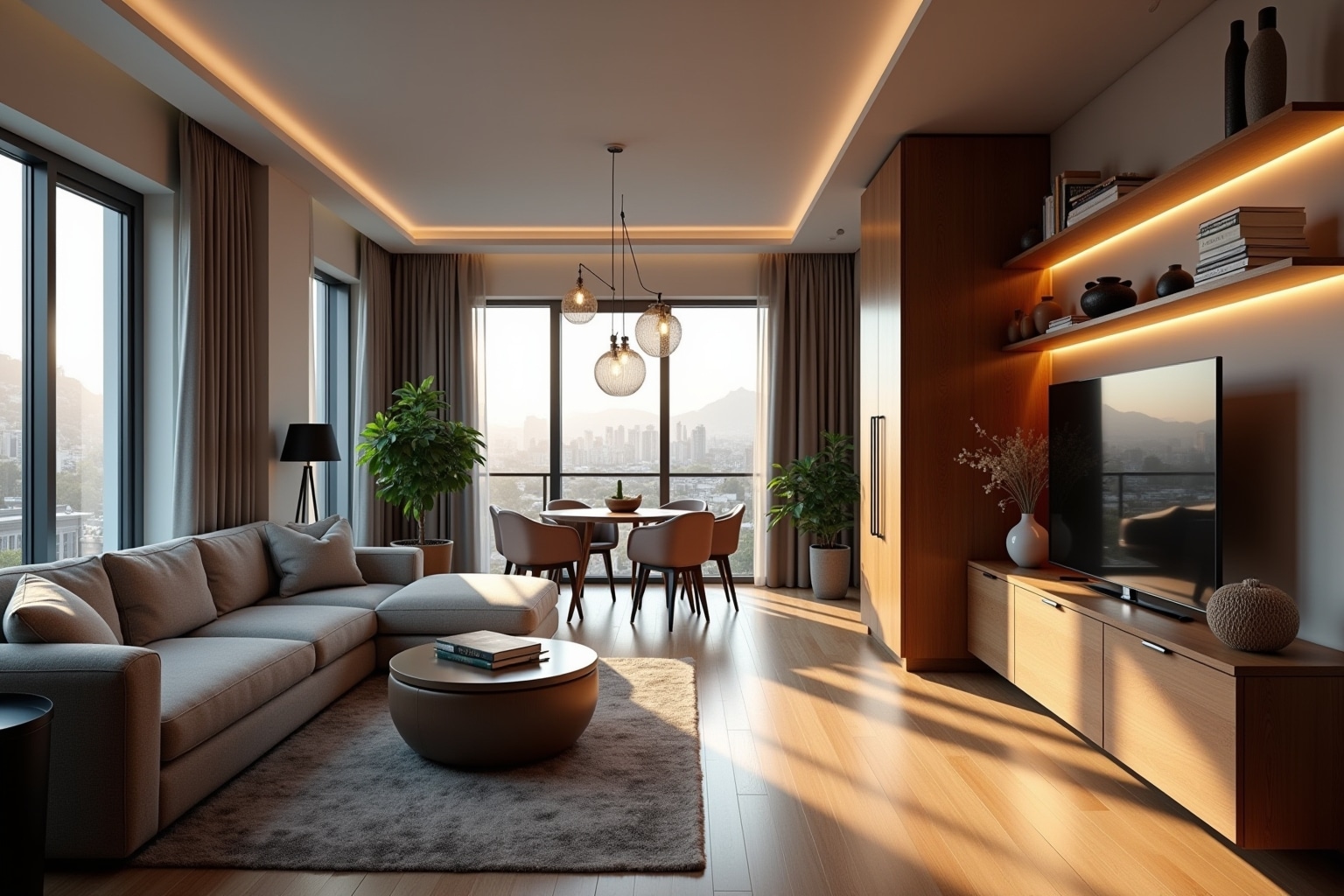 längliches wohnzimmer einrichten-Titel