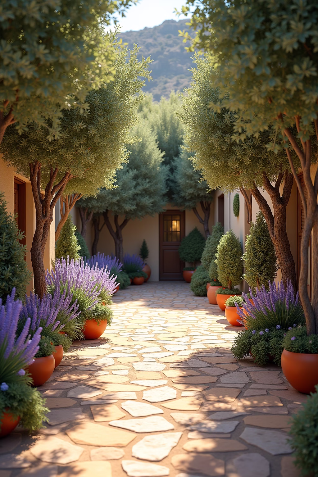 mediterrane terrasse outline 4