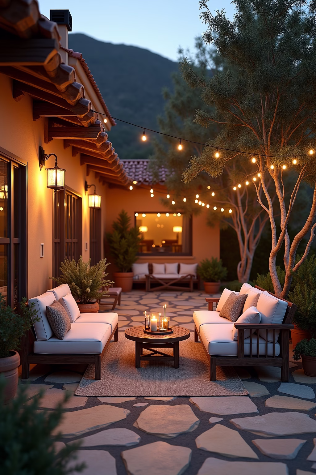 mediterrane terrasse outline 6