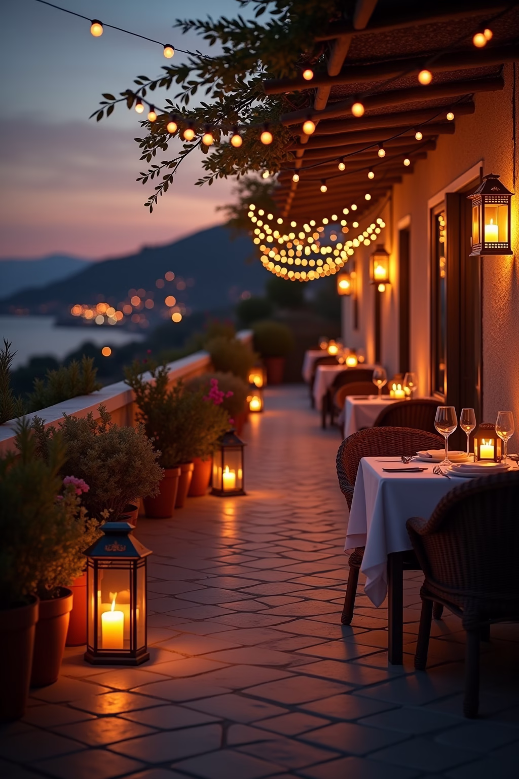 mediterrane terrasse outline 7