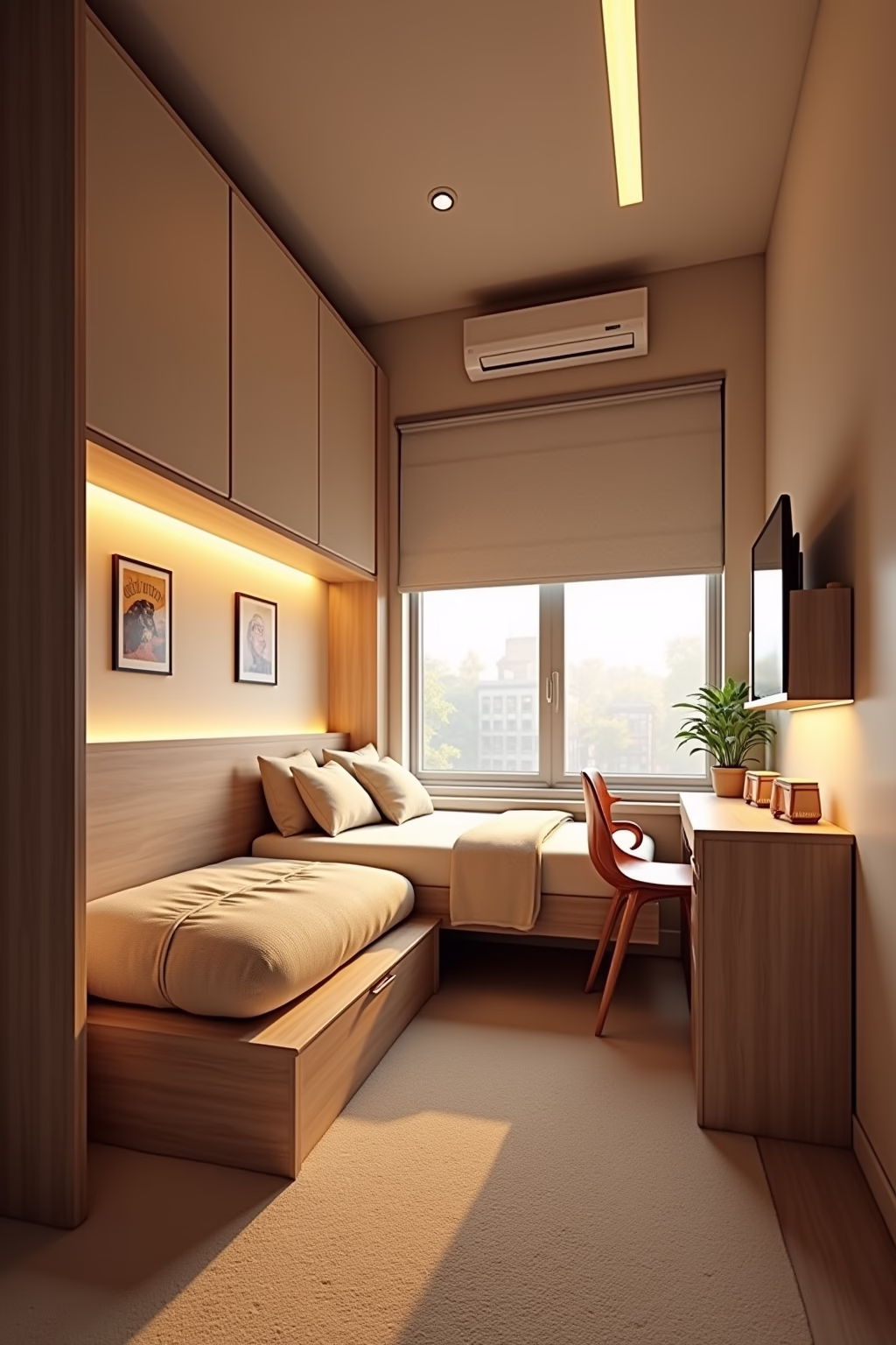 mini schlafzimmer einrichten outline 1