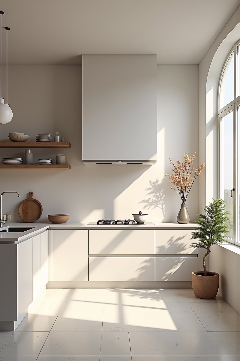 minimalistische kueche outline 1