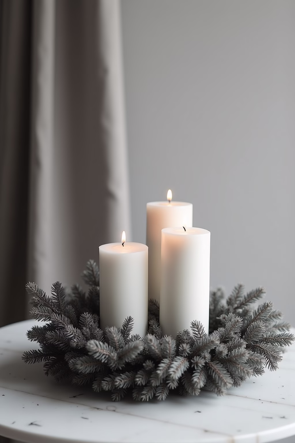 moderner adventskranz ideen outline 4