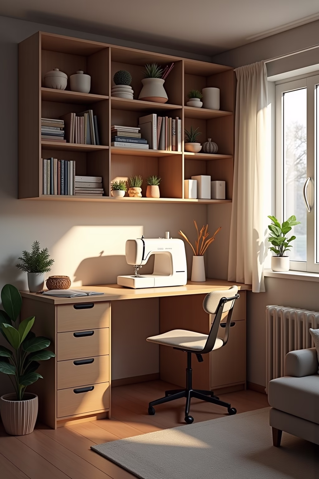 naehzimmer einrichten outline 7