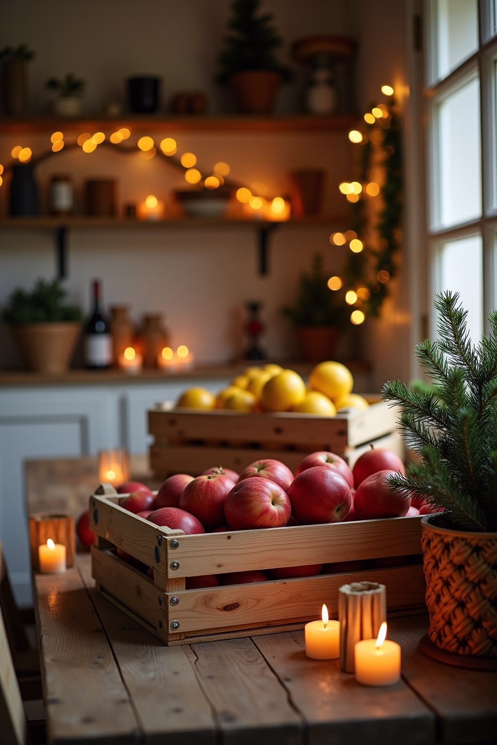 obstkisten deko weihnachten outline 4