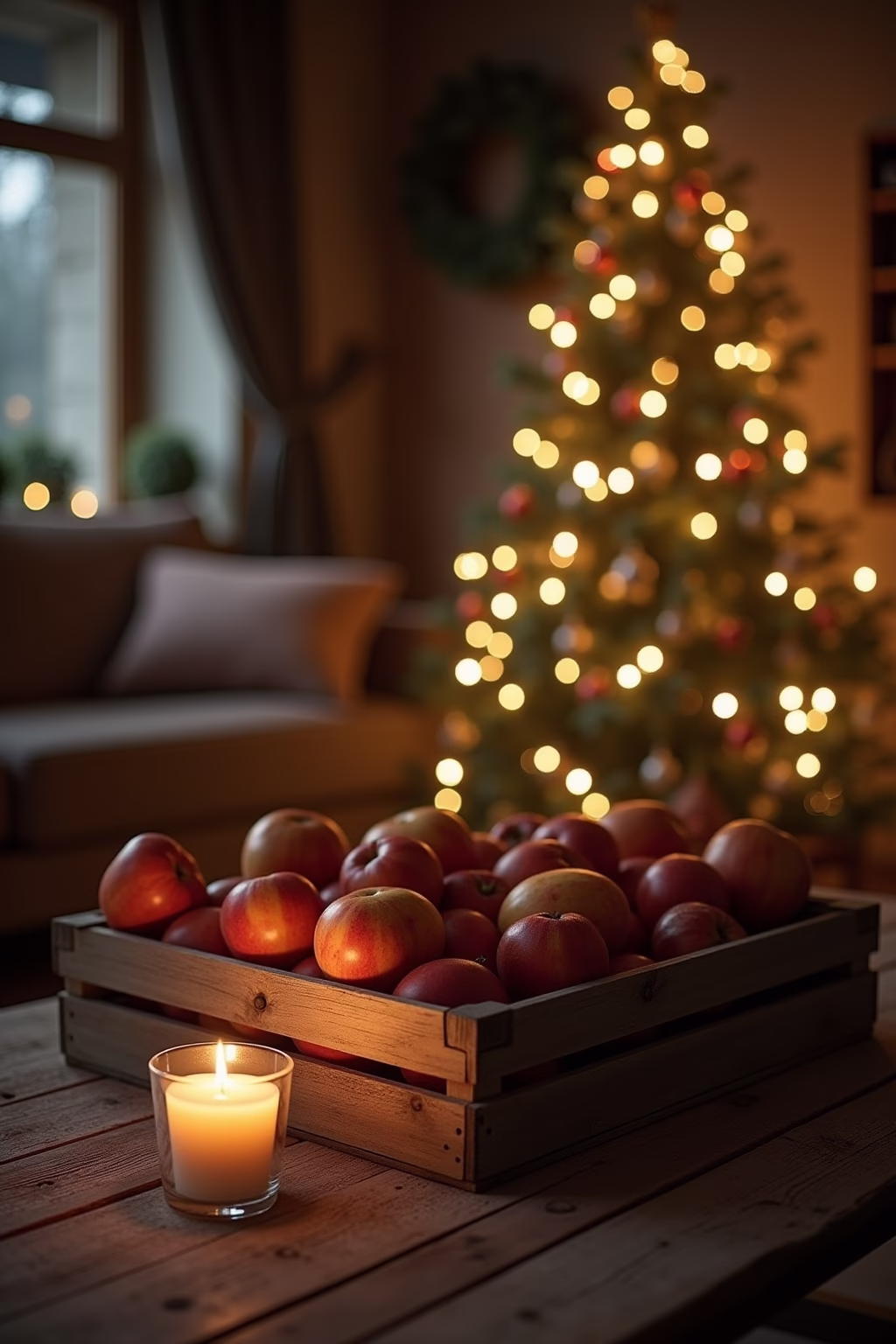 obstkisten deko weihnachten outline 8