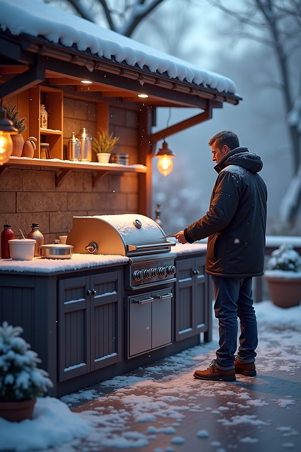 outdoor kueche outline 8