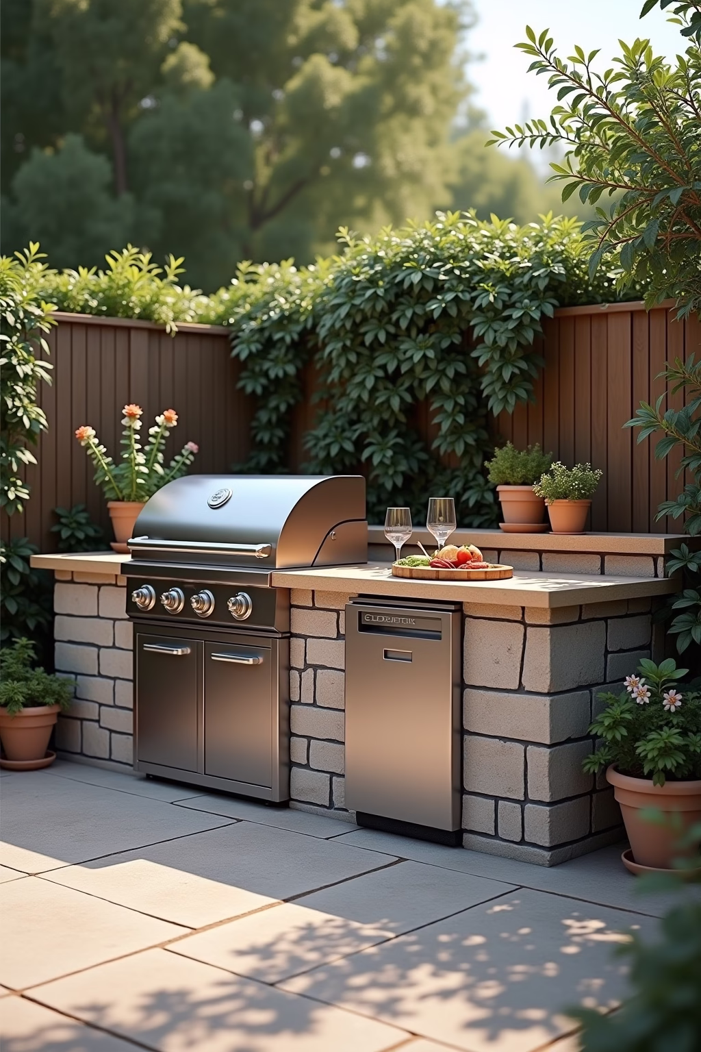 outdoor kuechen ideen outline 3