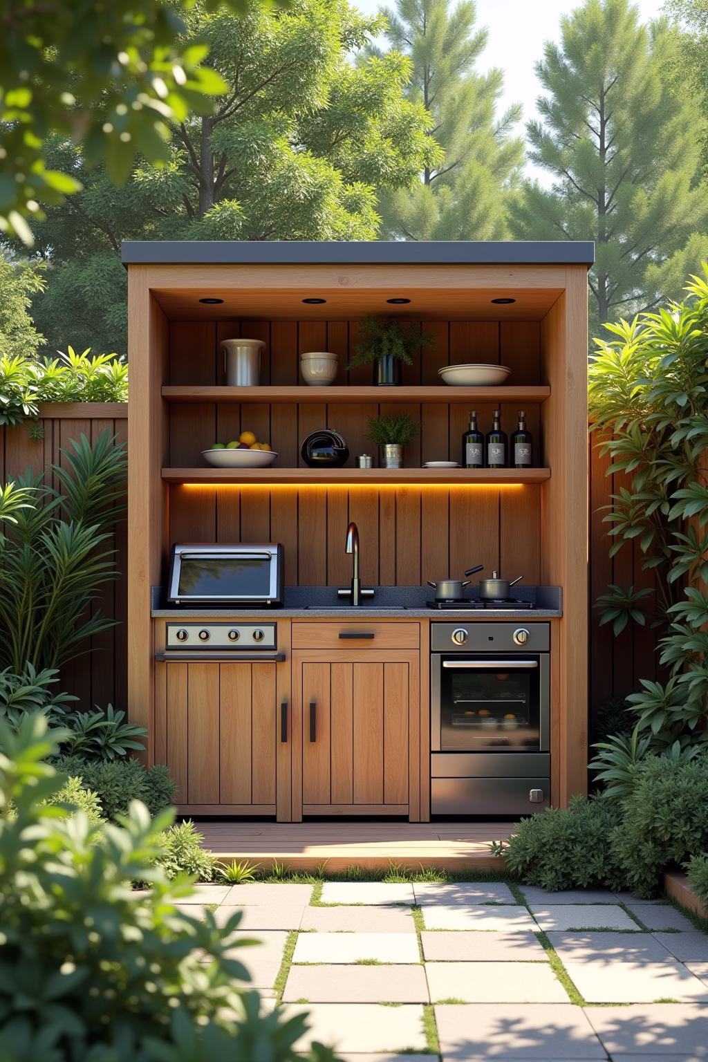 outdoor kuechen ideen outline 5