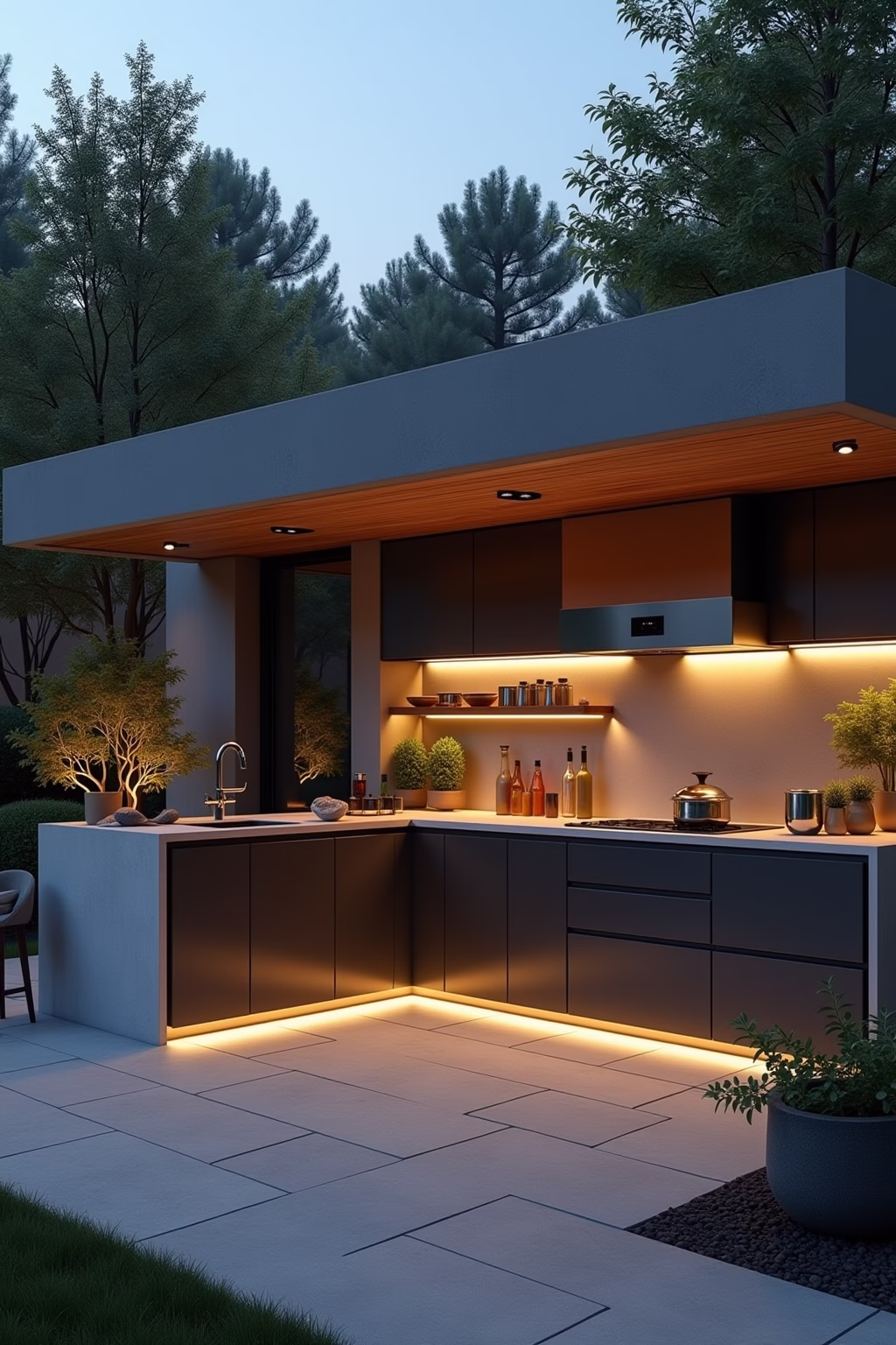 outdoor kuechen ideen outline 6