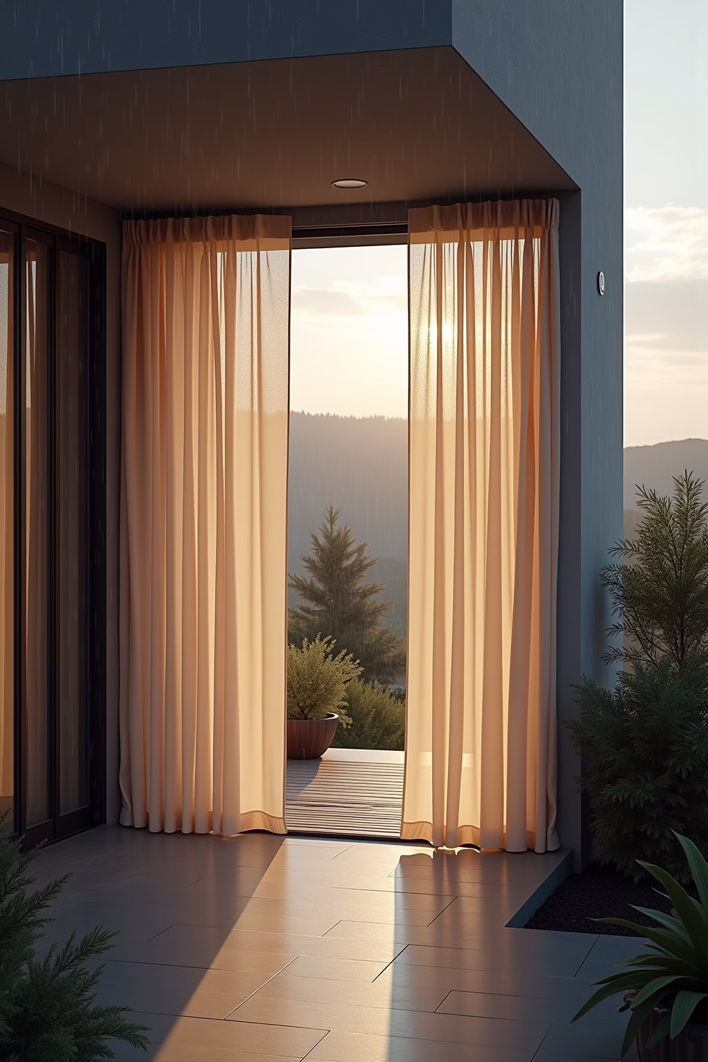 outdoor vorhang terrasse outline 3