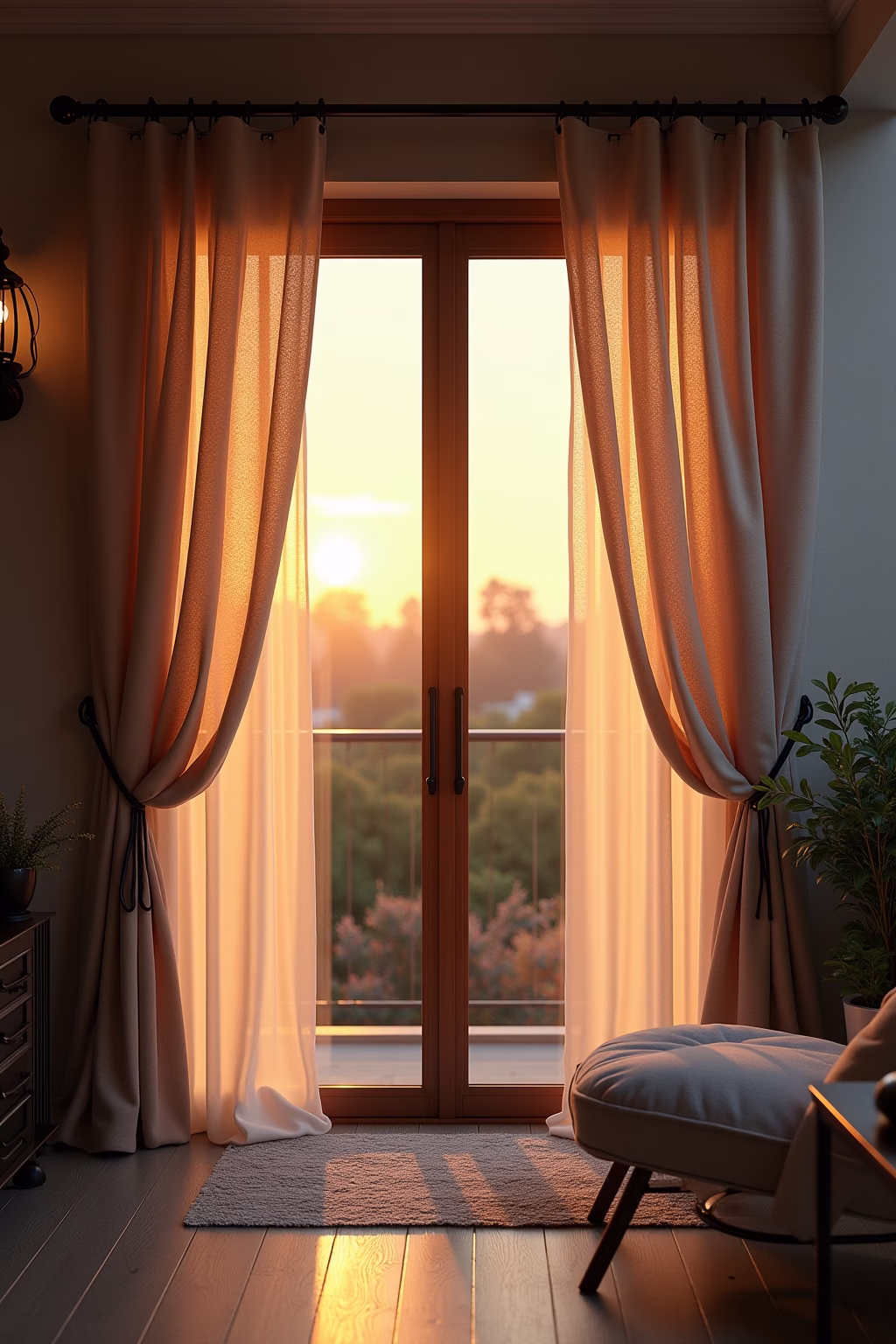 outdoor vorhang terrasse outline 7