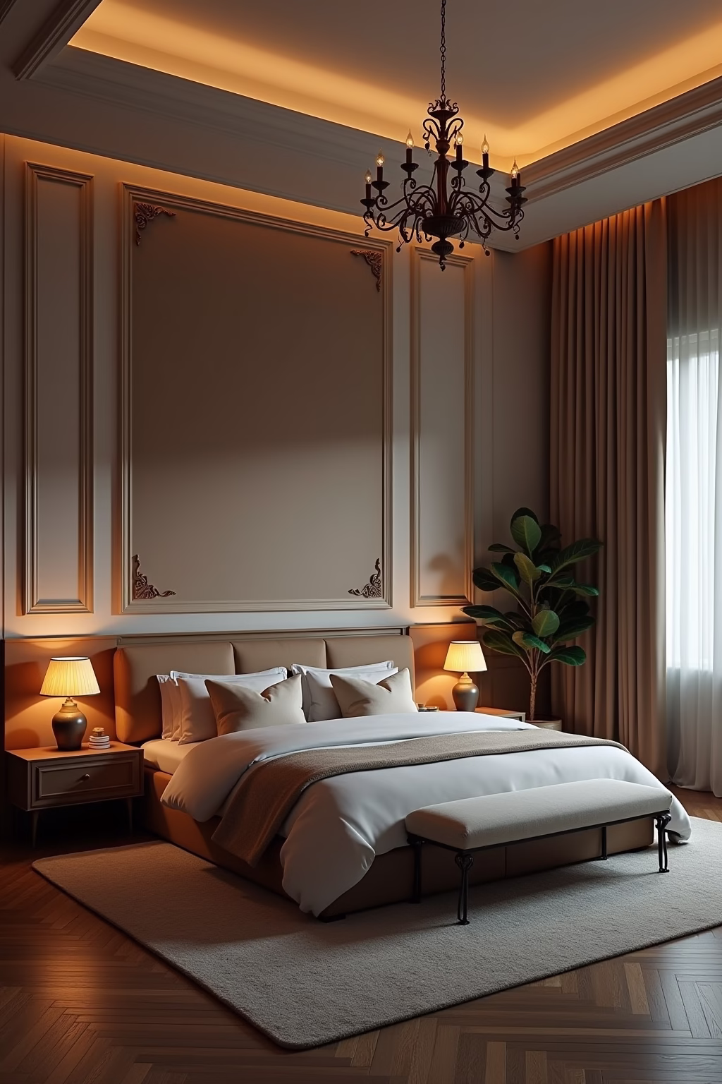 schlafzimmer dekorieren outline 1