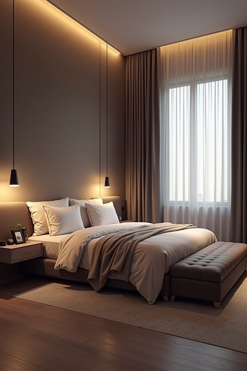 schlafzimmer einrichten ideen modern outline 1