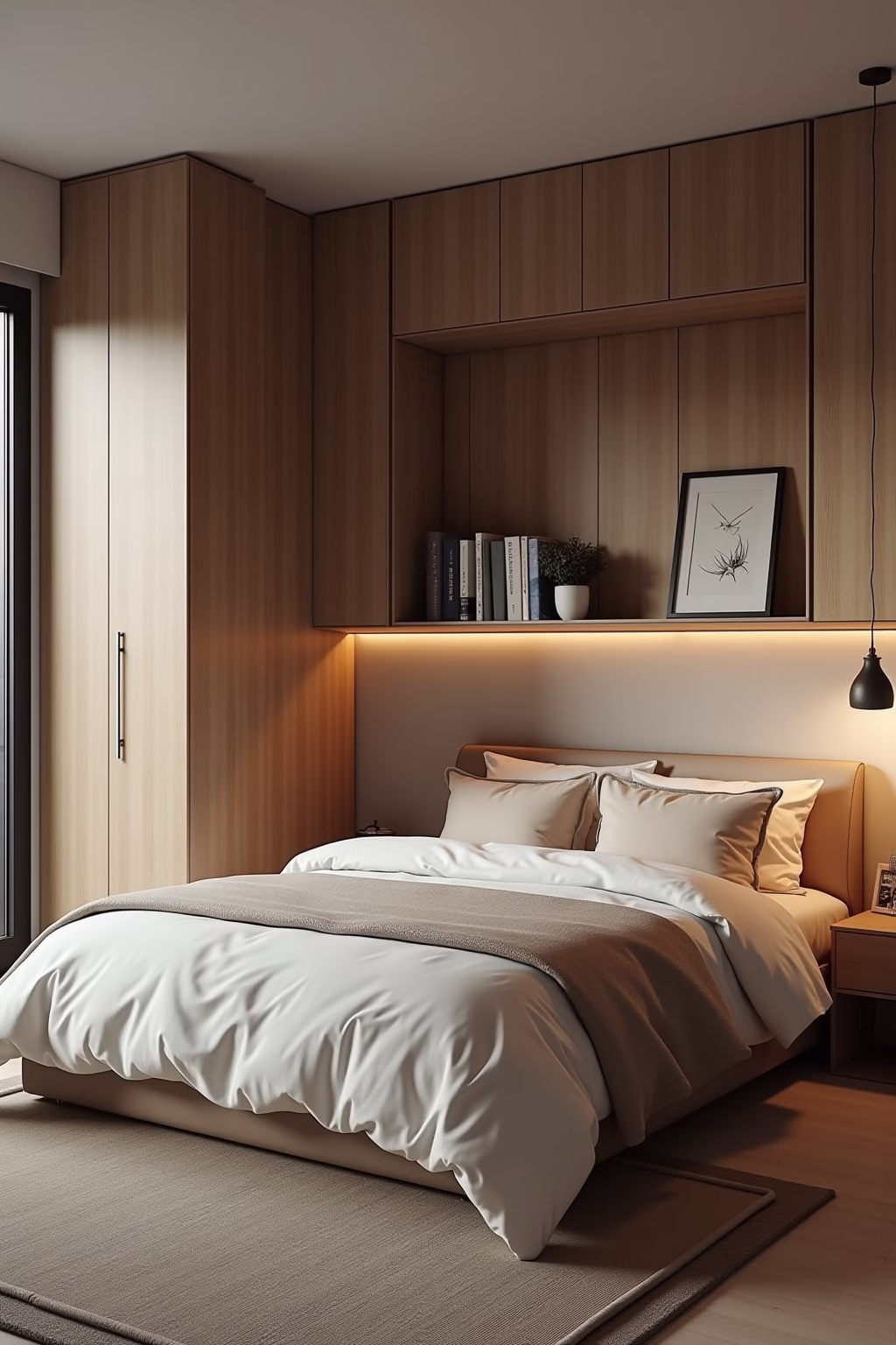 schlafzimmer einrichten ideen modern outline 6