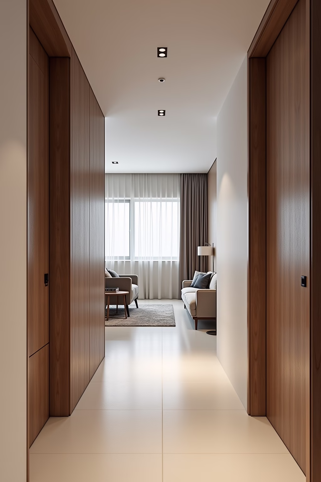 schmalen flur einrichten outline 1