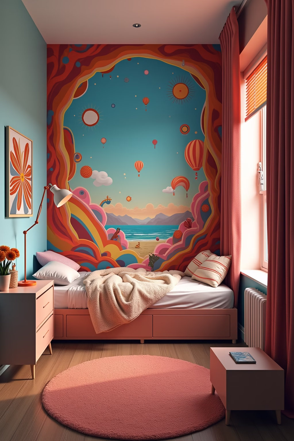 schmales kinderzimmer einrichten outline 8