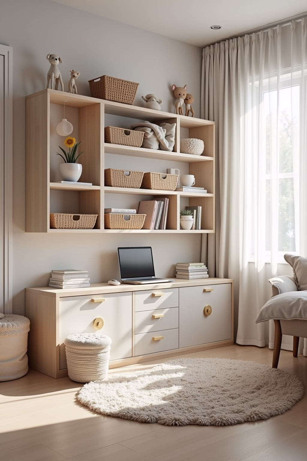 schmales kleines kinderzimmer einrichten outline 5