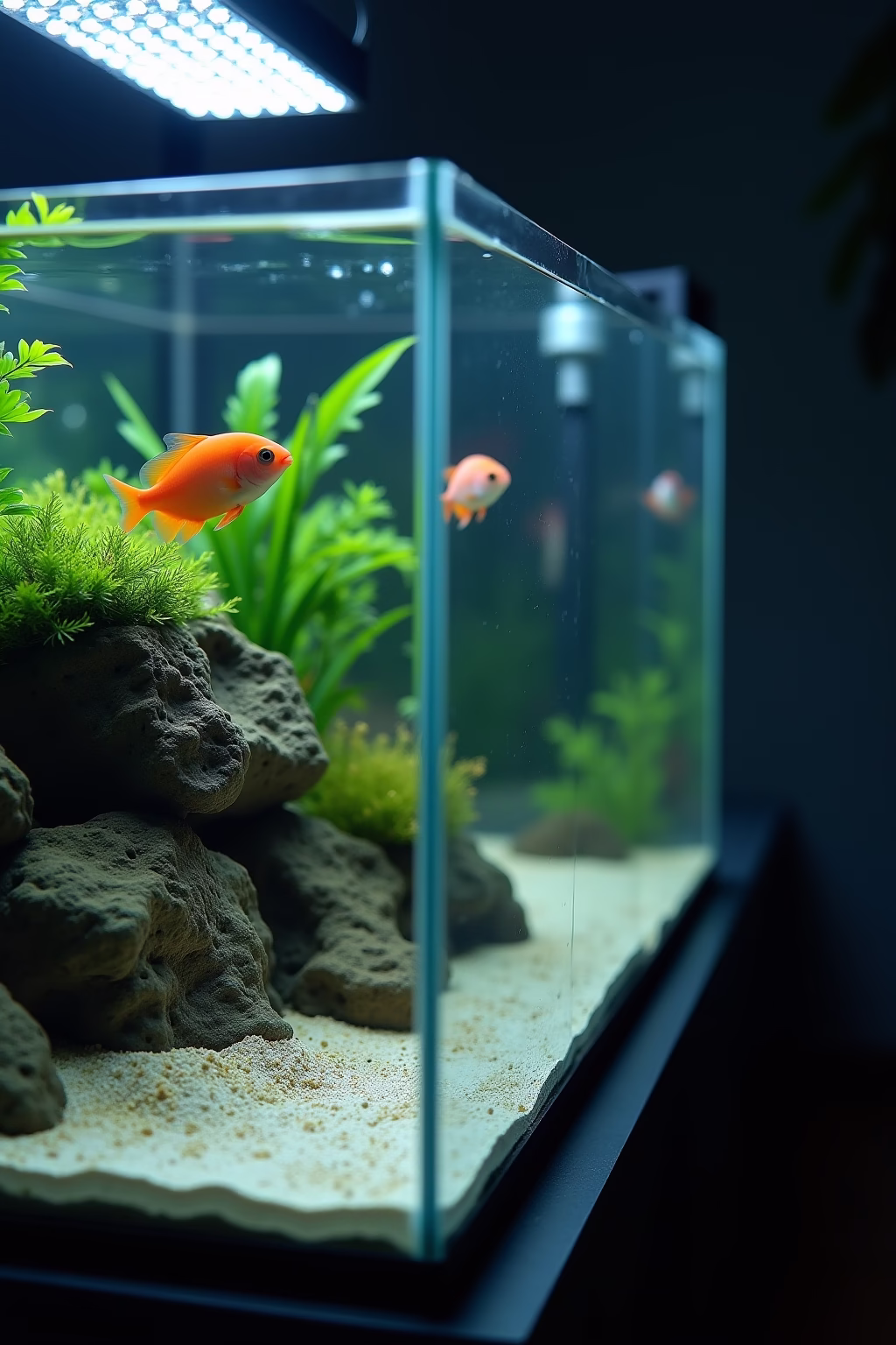 suesswasser aquarium einrichten ideen outline 6