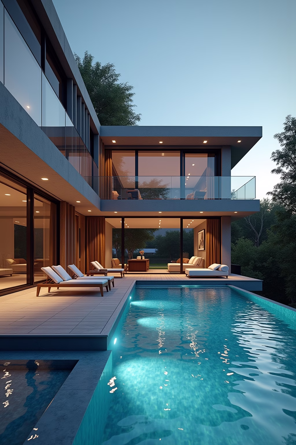 terrasse mit pool outline 3