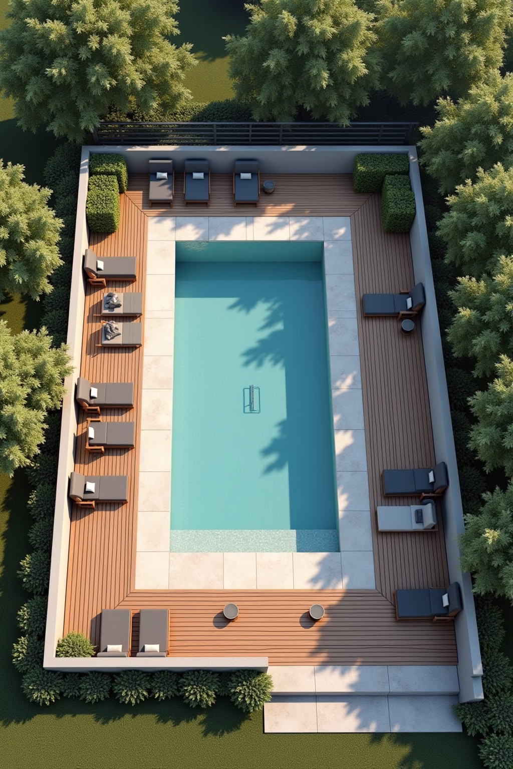 terrasse mit pool outline 4