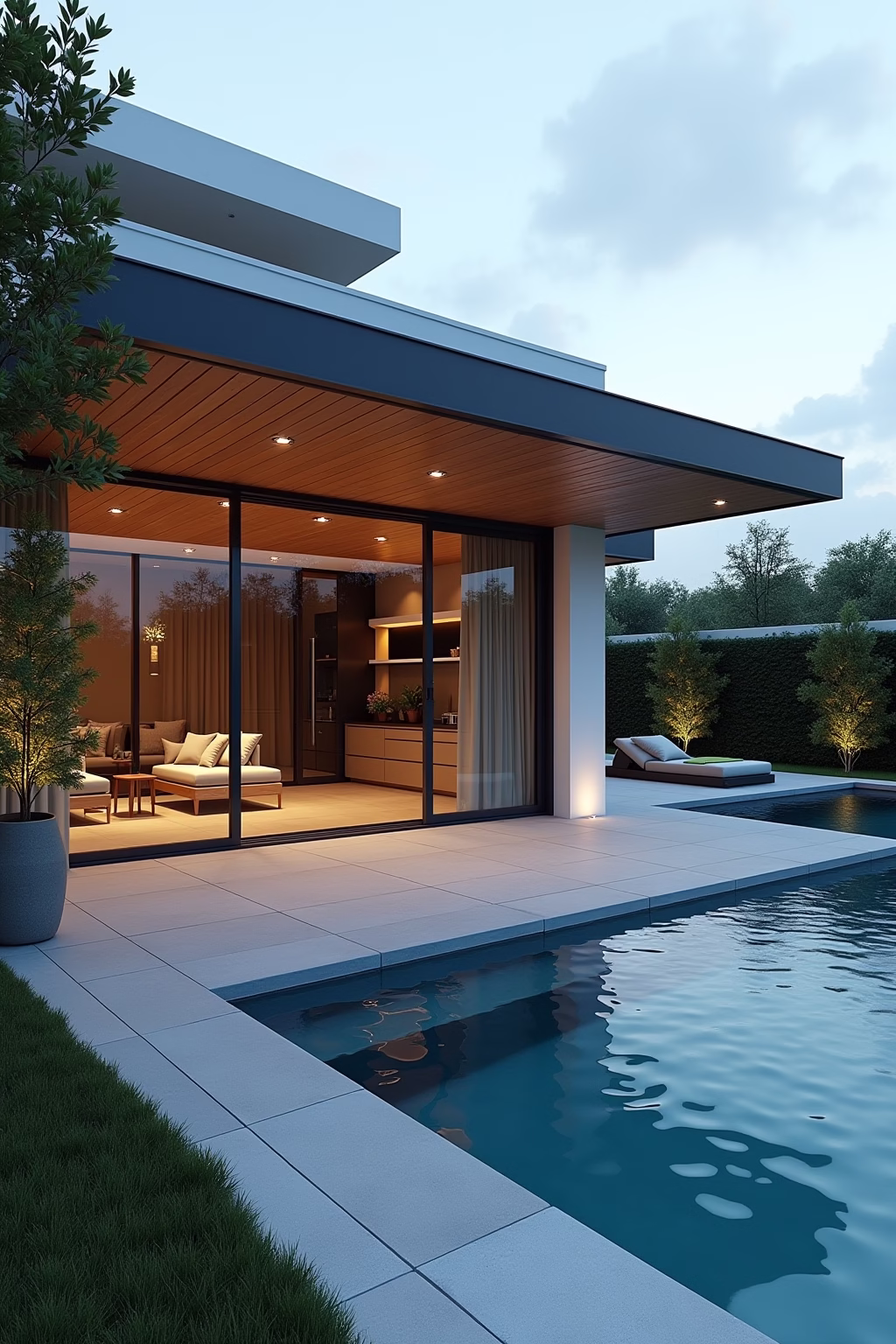 terrasse mit pool outline 7