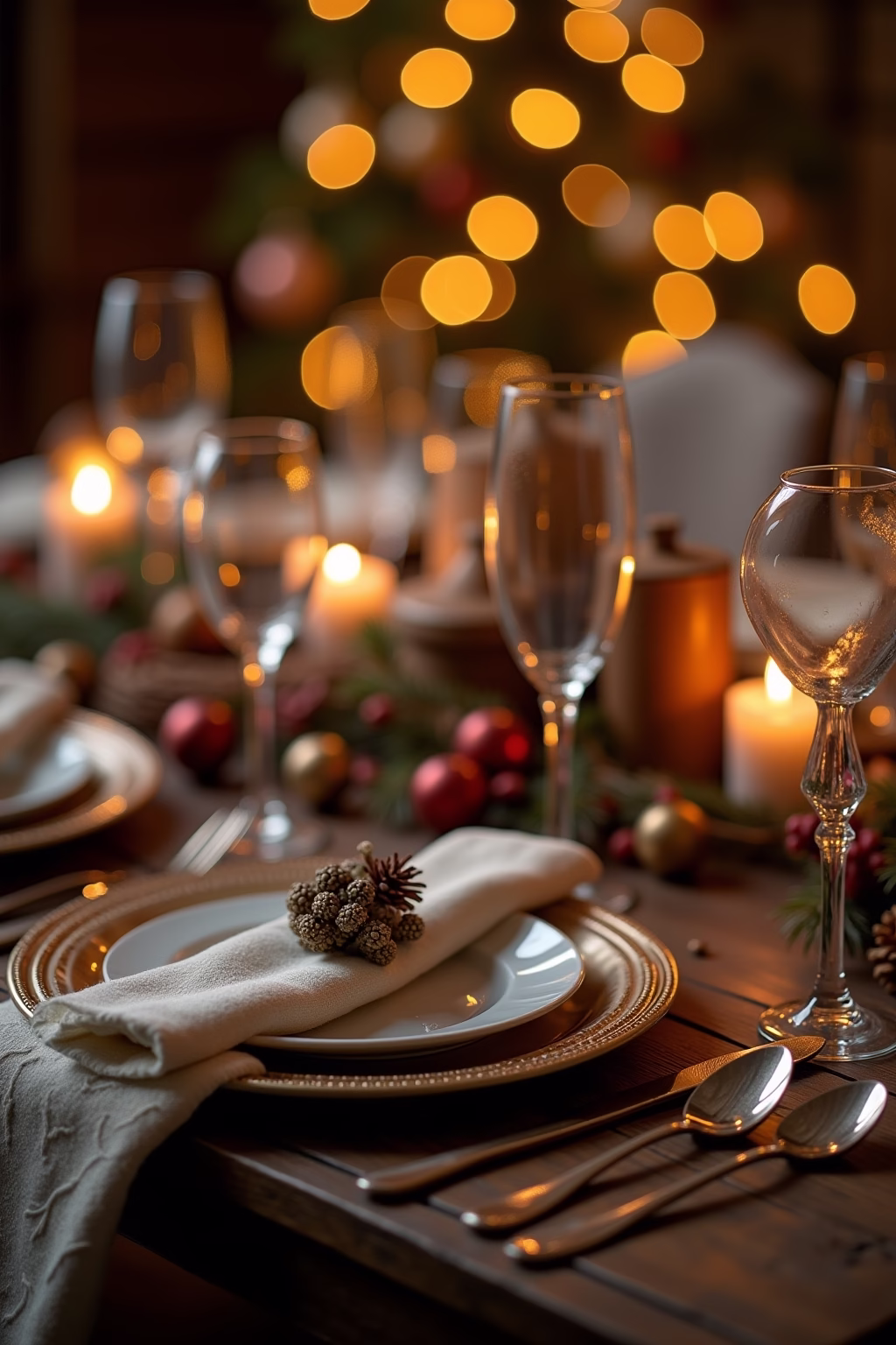 tisch deko weihnachten outline 6 1