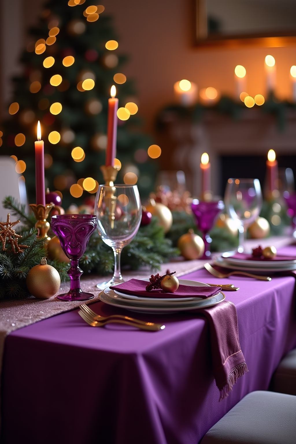 tischdecke weihnachten outline 5