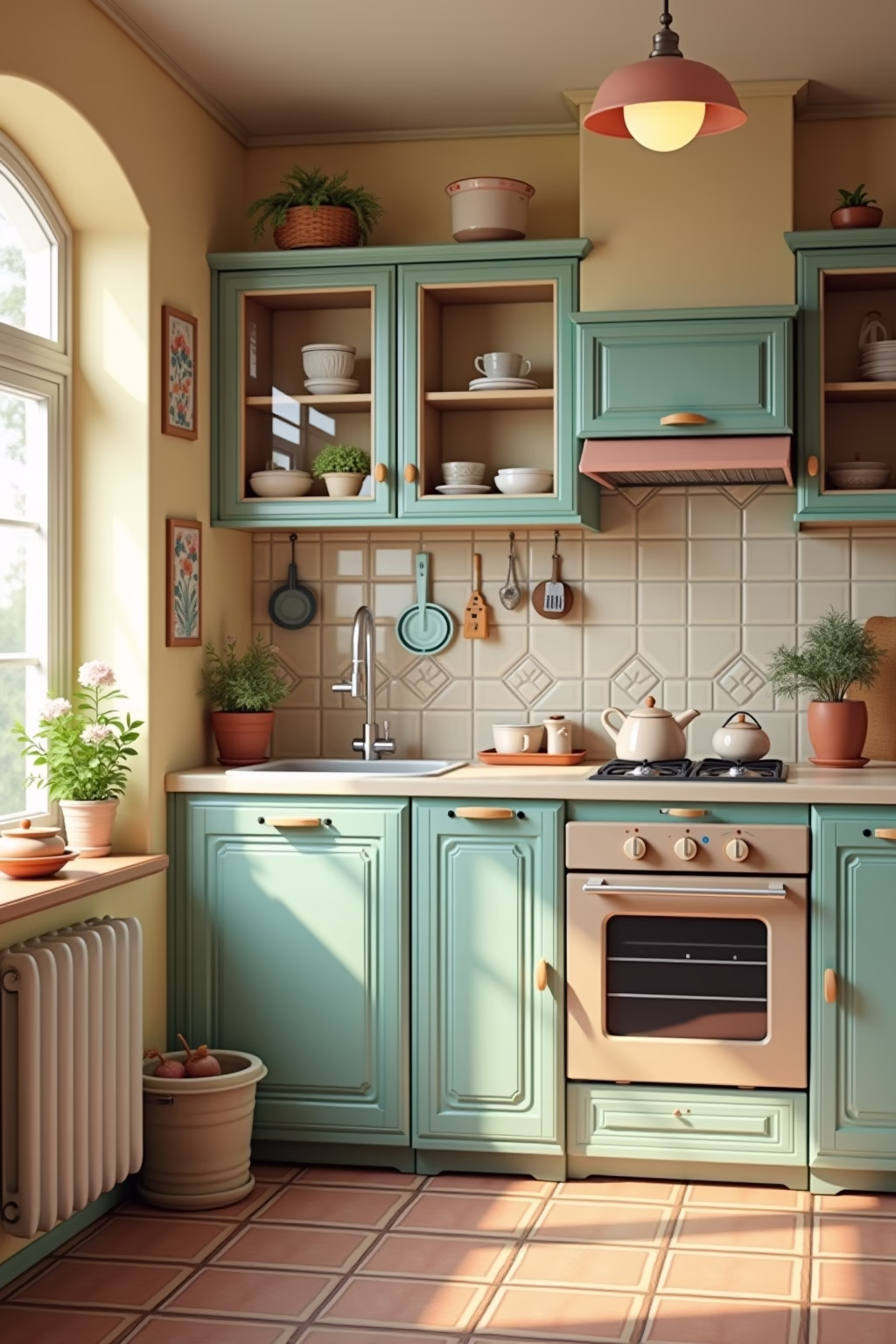 vintage kueche outline 2