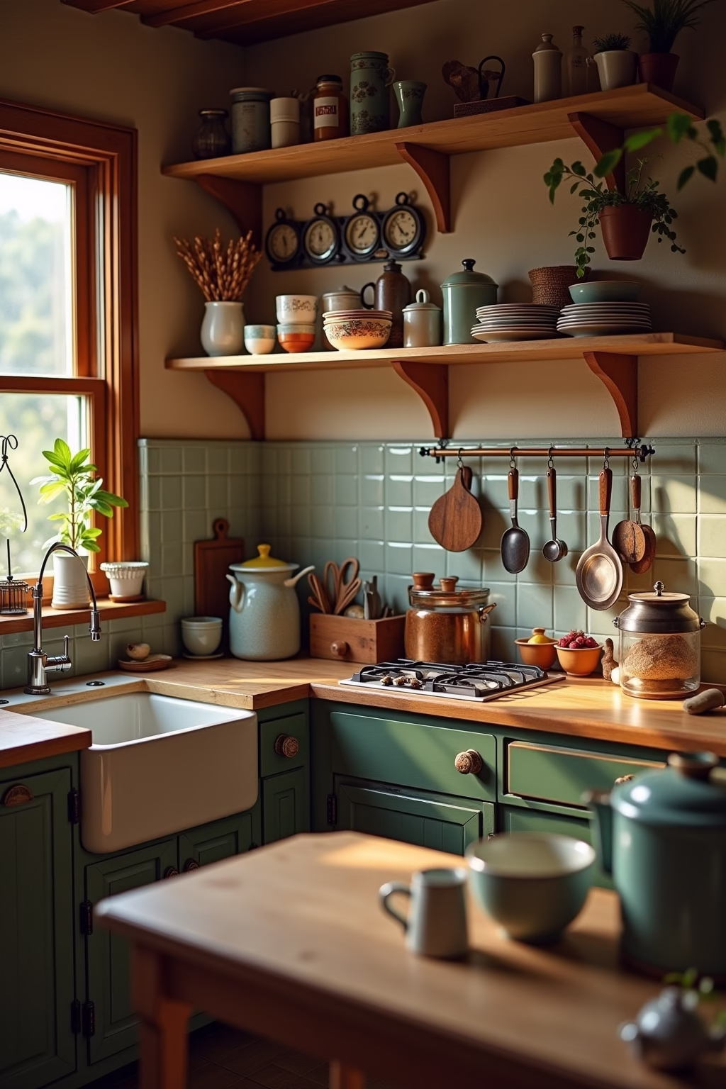 vintage kueche outline 5