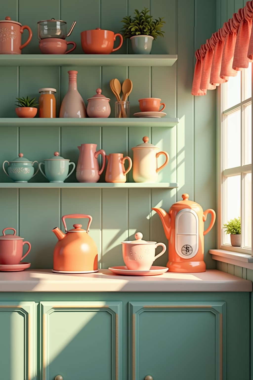 vintage kueche outline 6