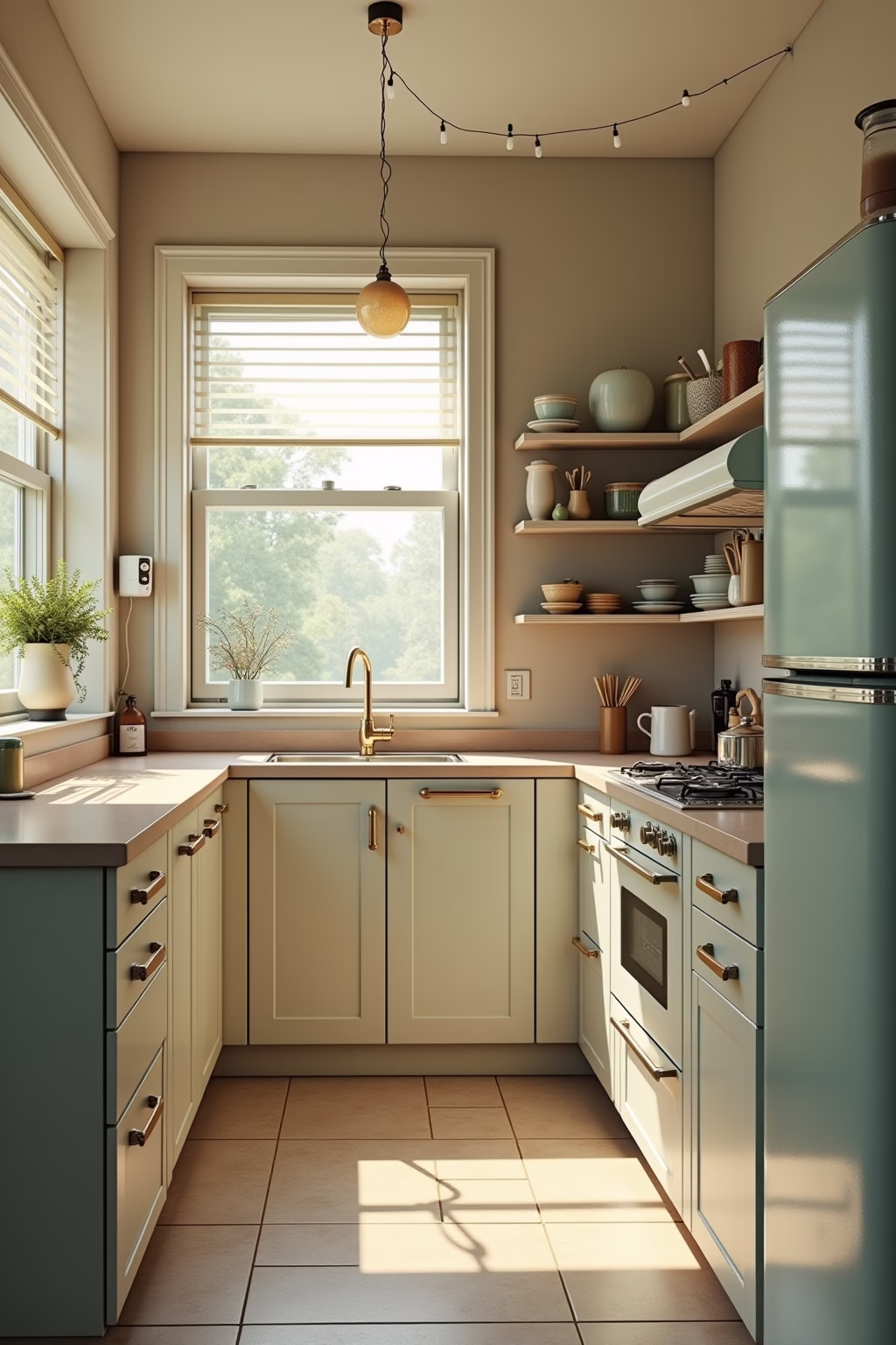 vintage kueche outline 7