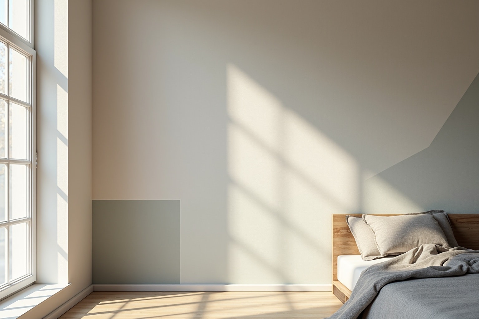 14 Ideen: Wand streichen geometrische Muster